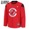 Lapsille NHL New Jersey Devils Pelipaita Custom Fanatics Team Practice 2024-25 Punainen